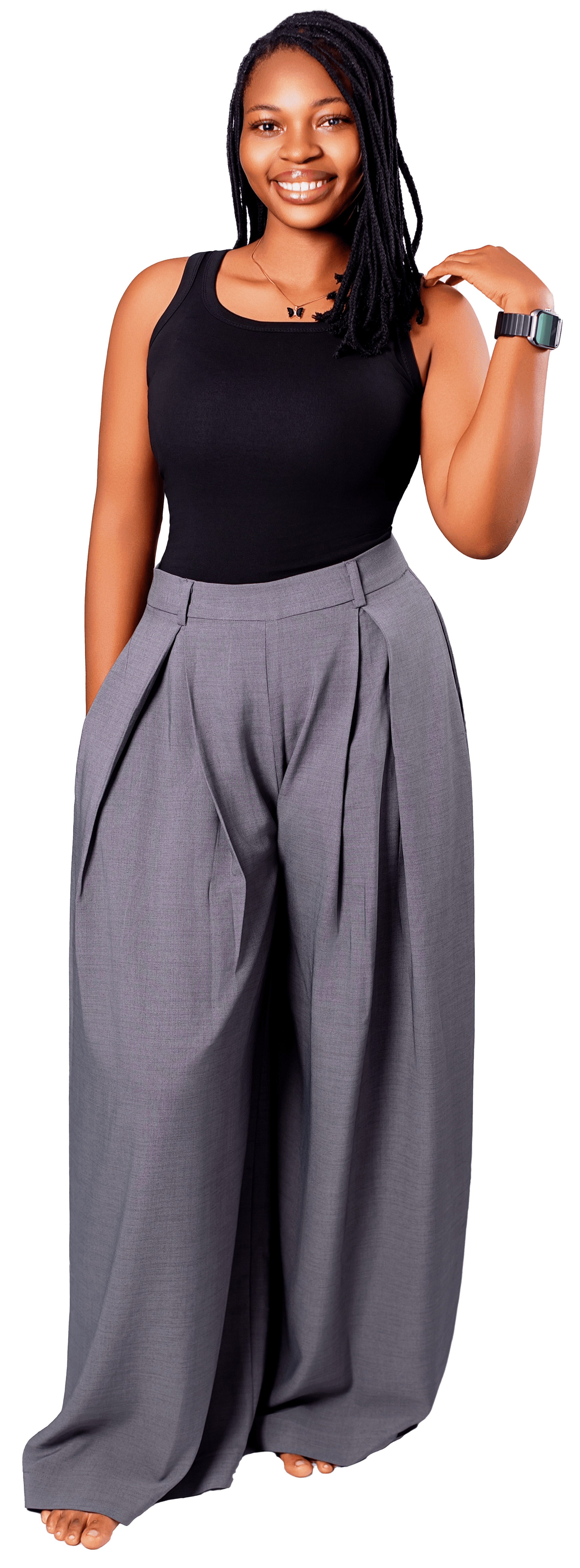Model in GetPanted trousers