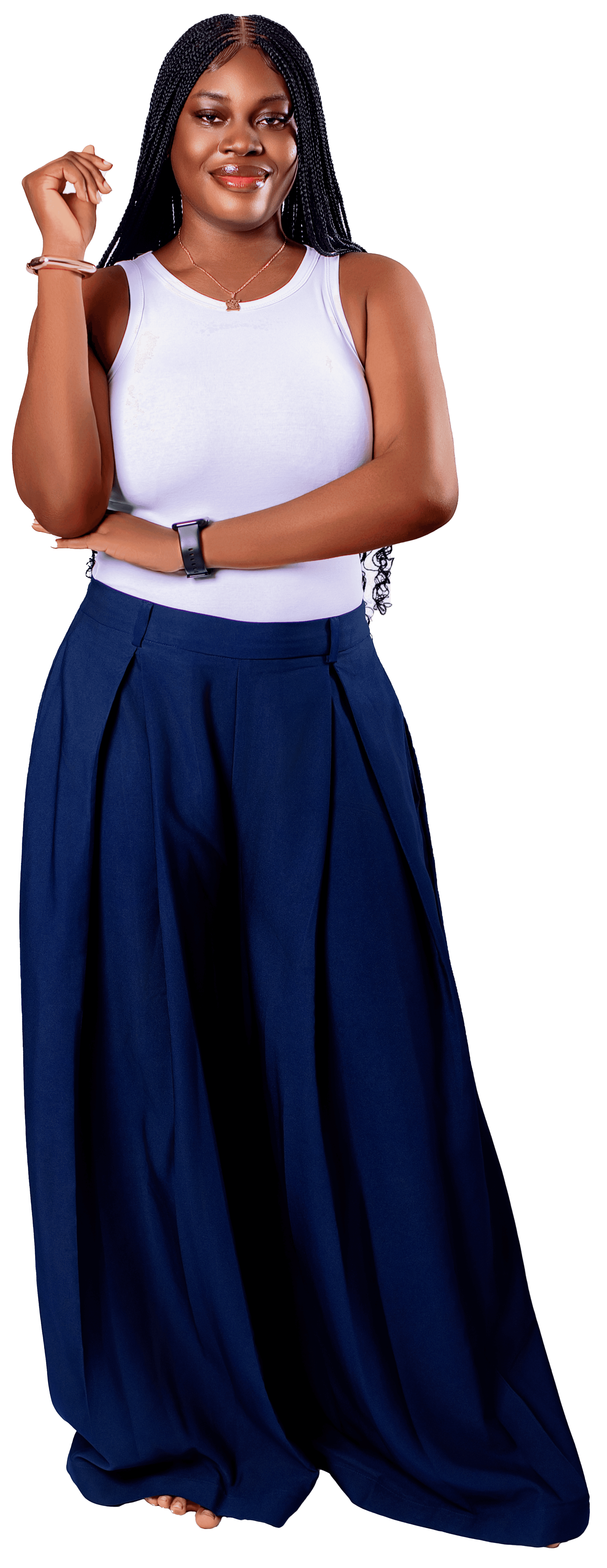 Model in GetPanted trousers